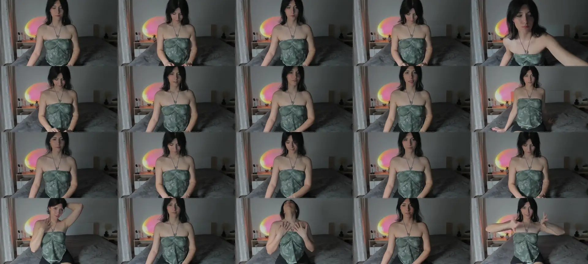 LiiaLiaaaaa photo contact sheet