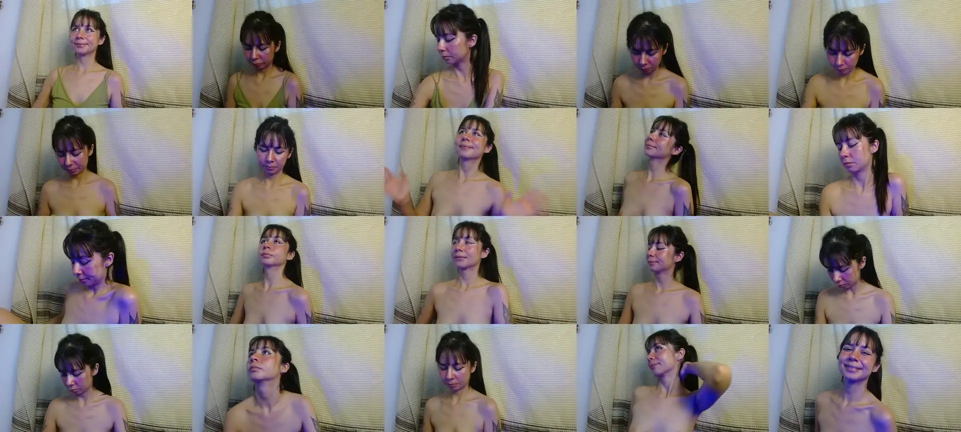 LittleShizuku photo contact sheet