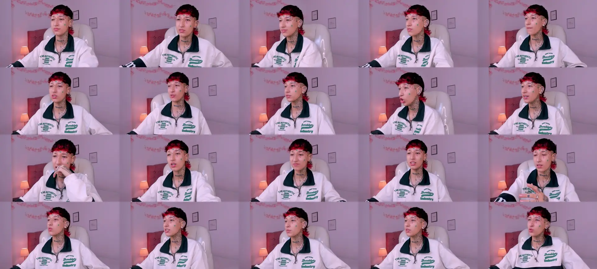 Lucirose photo contact sheet