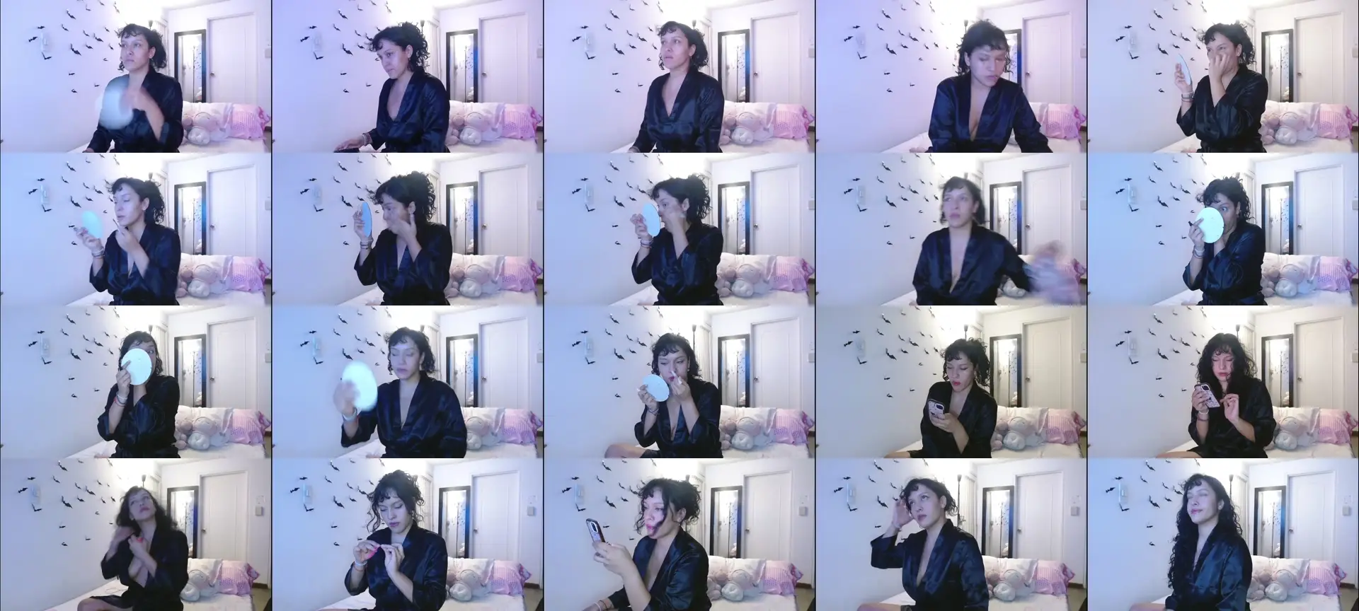 LyaPink photo contact sheet