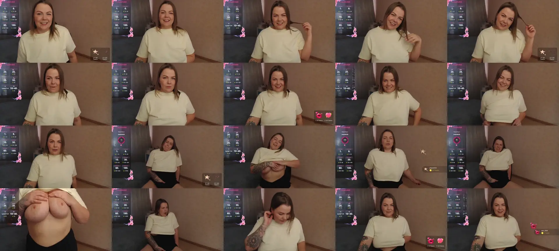 MaryMarmalade photo contact sheet