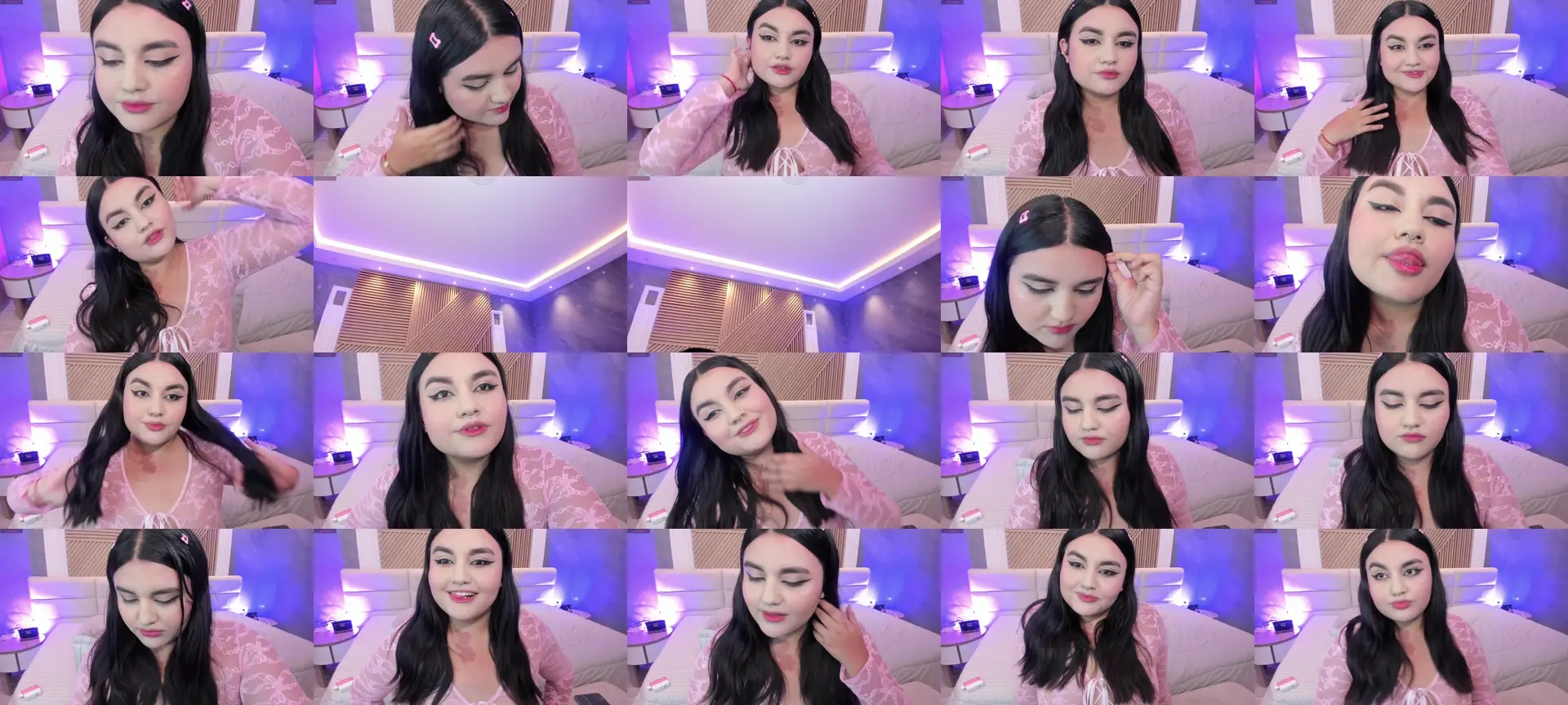 MiaNoire photo contact sheet