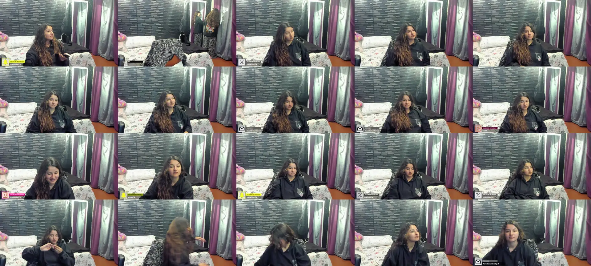 Miarousse photo contact sheet