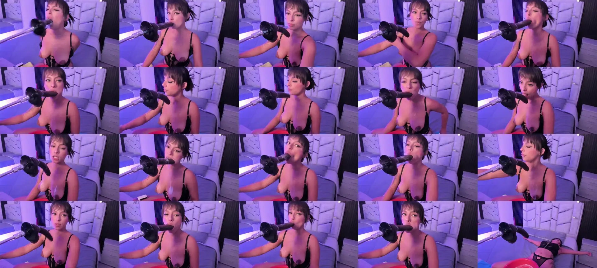 MiiaaMonroee photo contact sheet