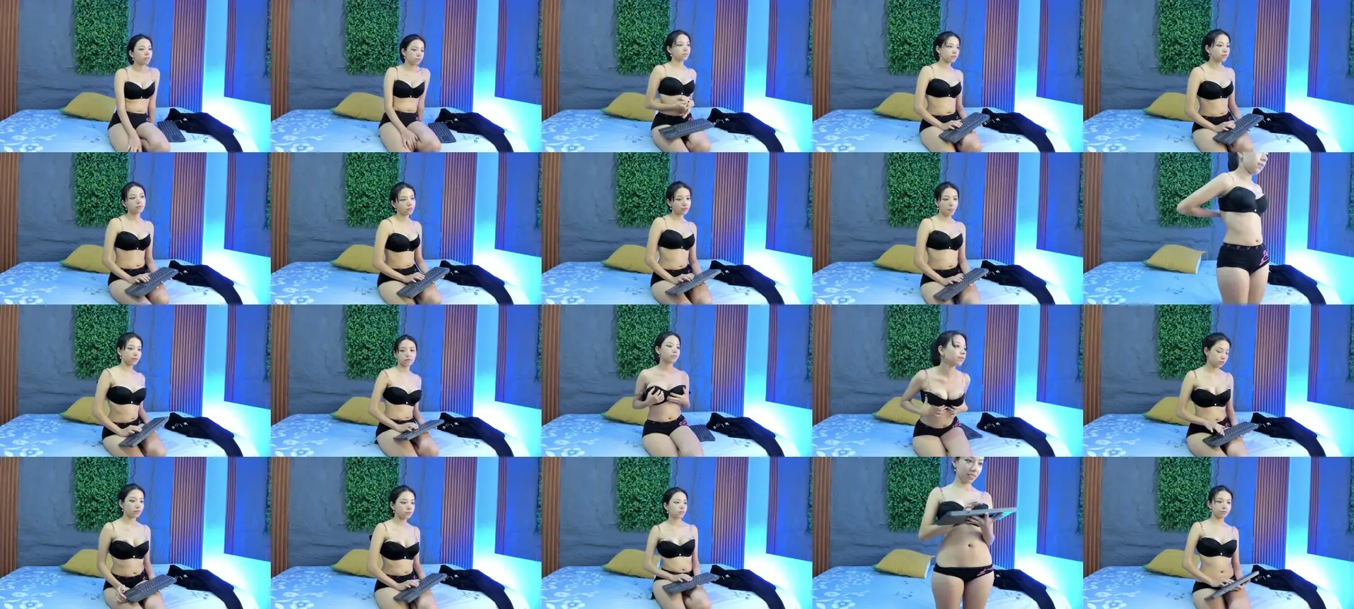 Minji_chido photo contact sheet