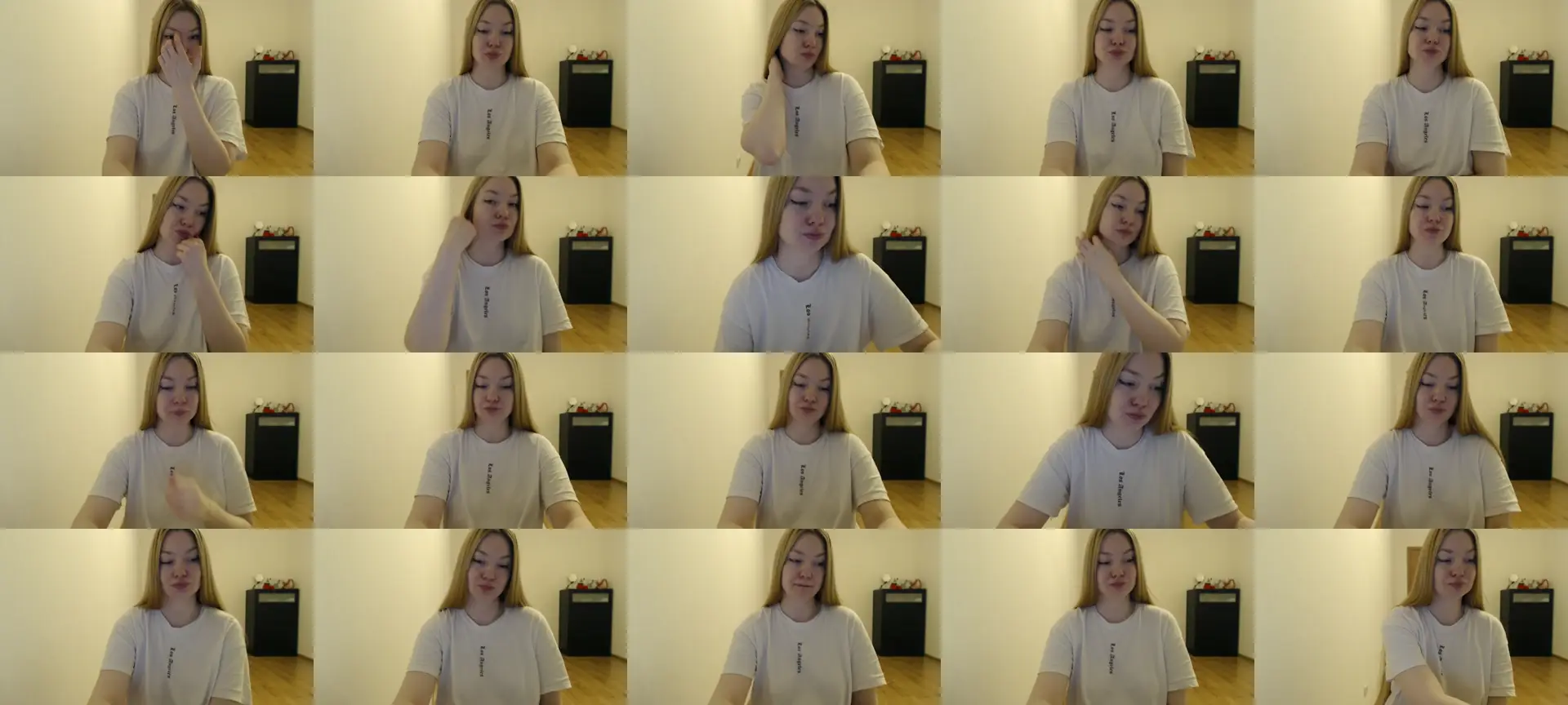 Miss4x photo contact sheet