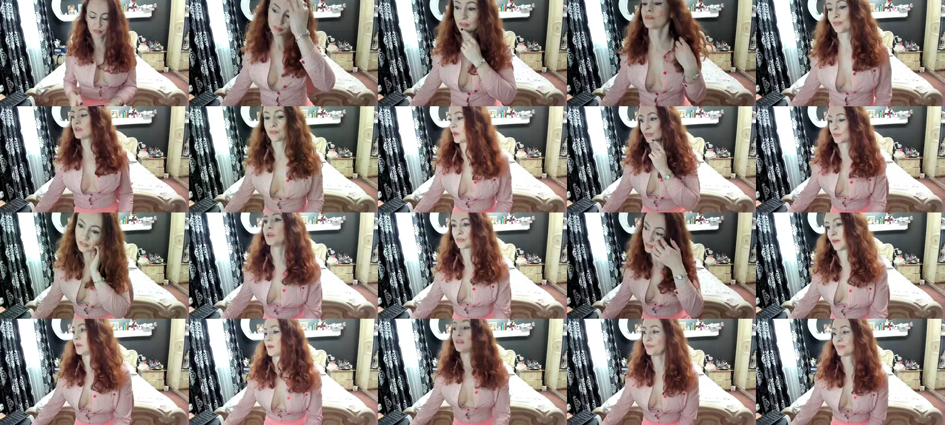 Ms_Violette photo contact sheet