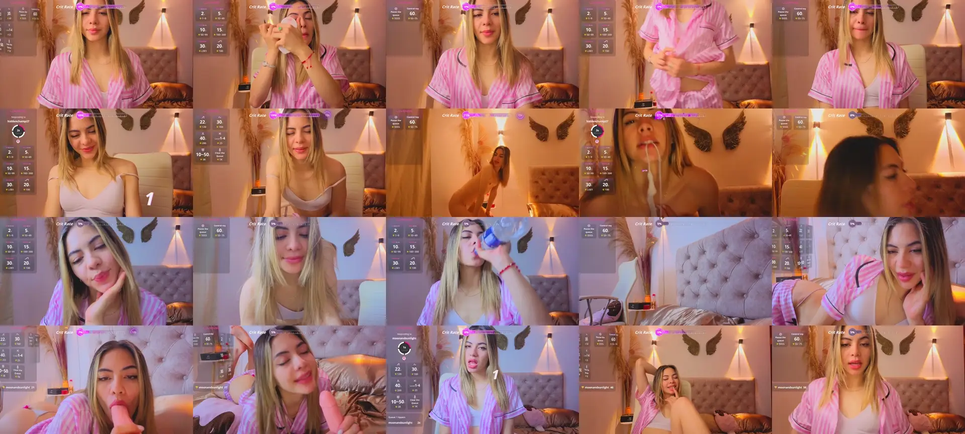 Nathaly_skyy photo contact sheet