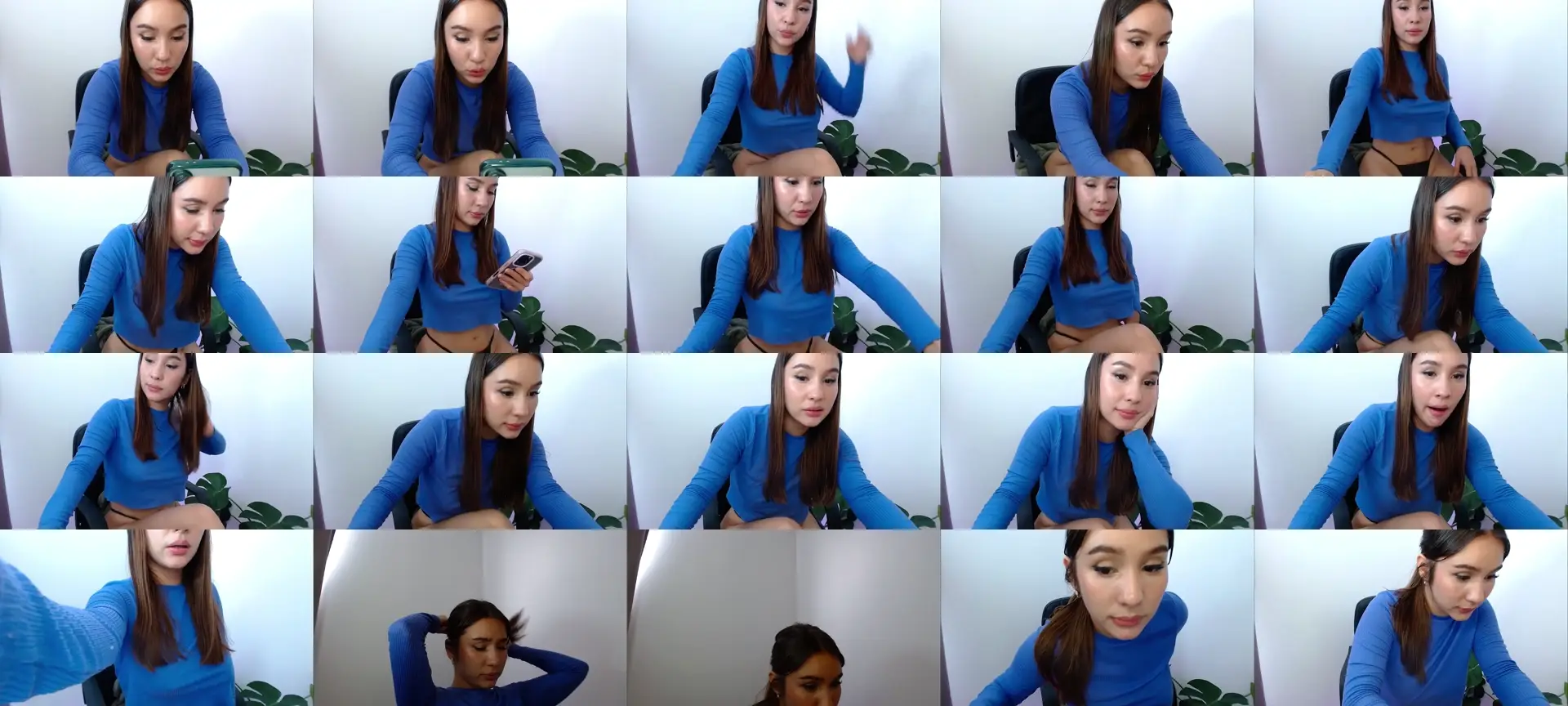 NebulaRose photo contact sheet