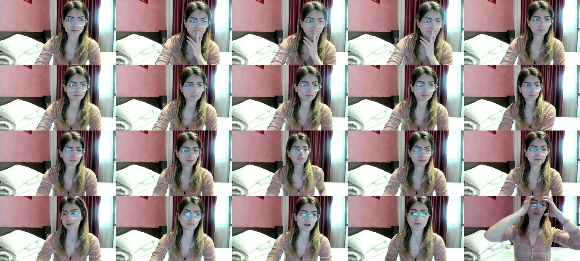 Nicolle2 photo contact sheet