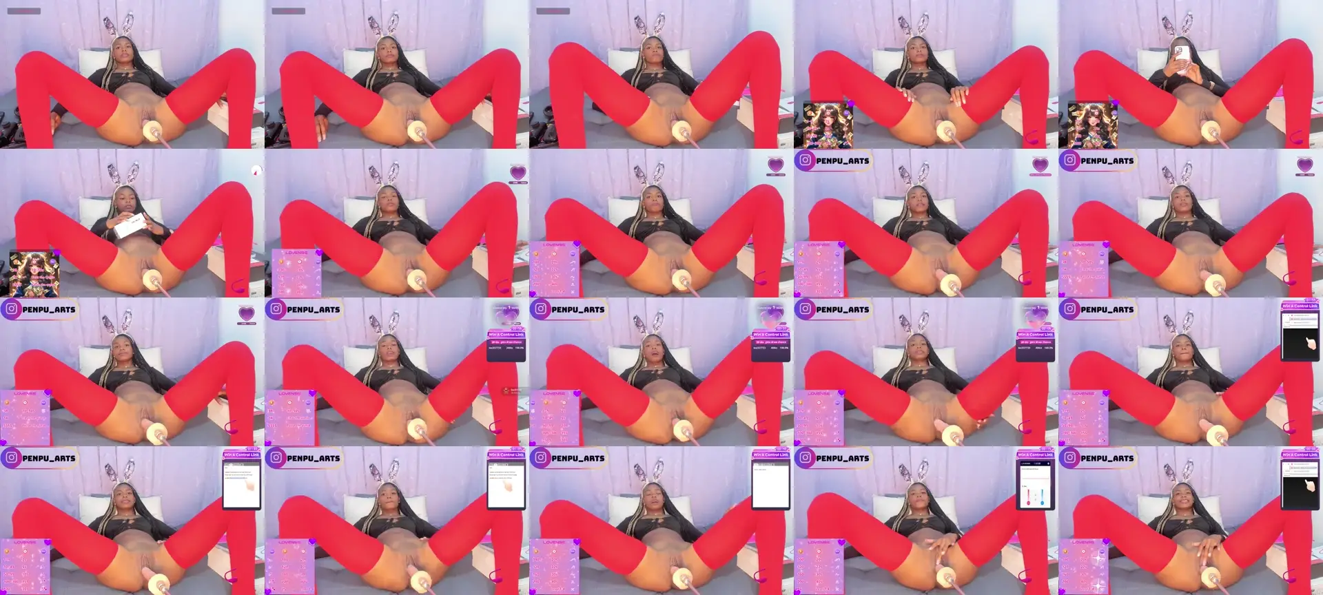 PENPU photo contact sheet