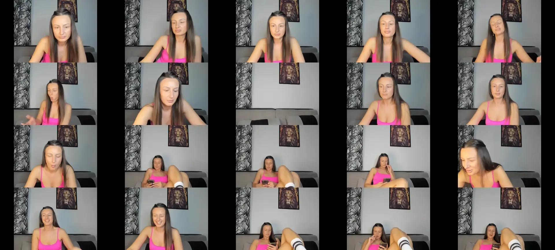 PlayfulAudrey photo contact sheet