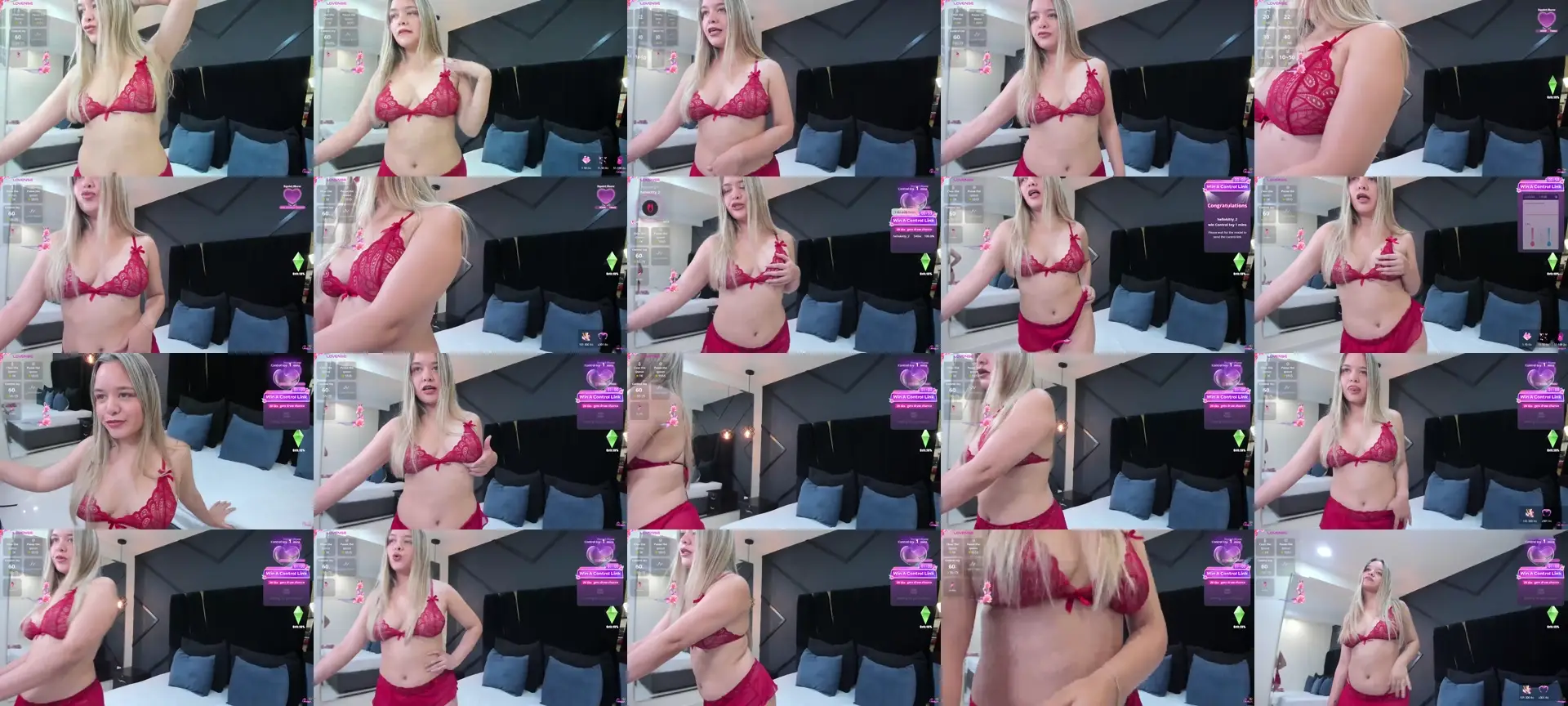 PrincesaParis photo contact sheet