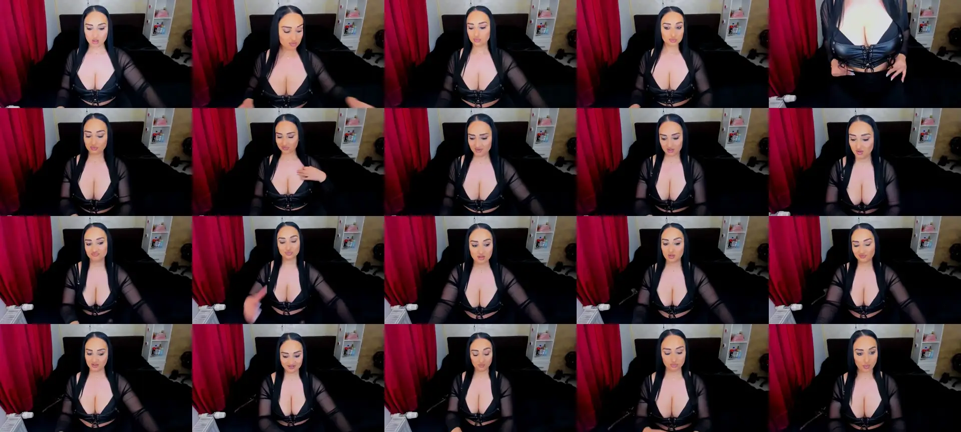 QueenDebb photo contact sheet