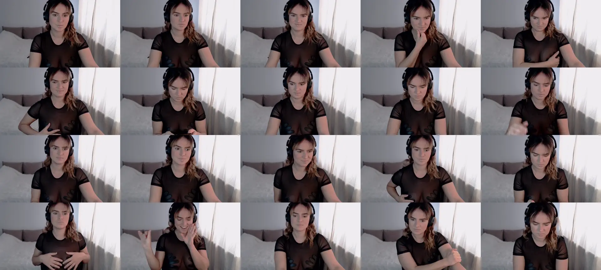 RianaCrystal photo contact sheet