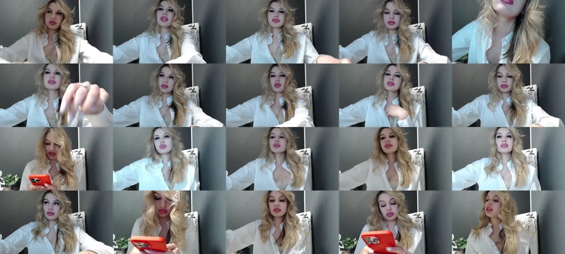 Rosaline_ly photo contact sheet