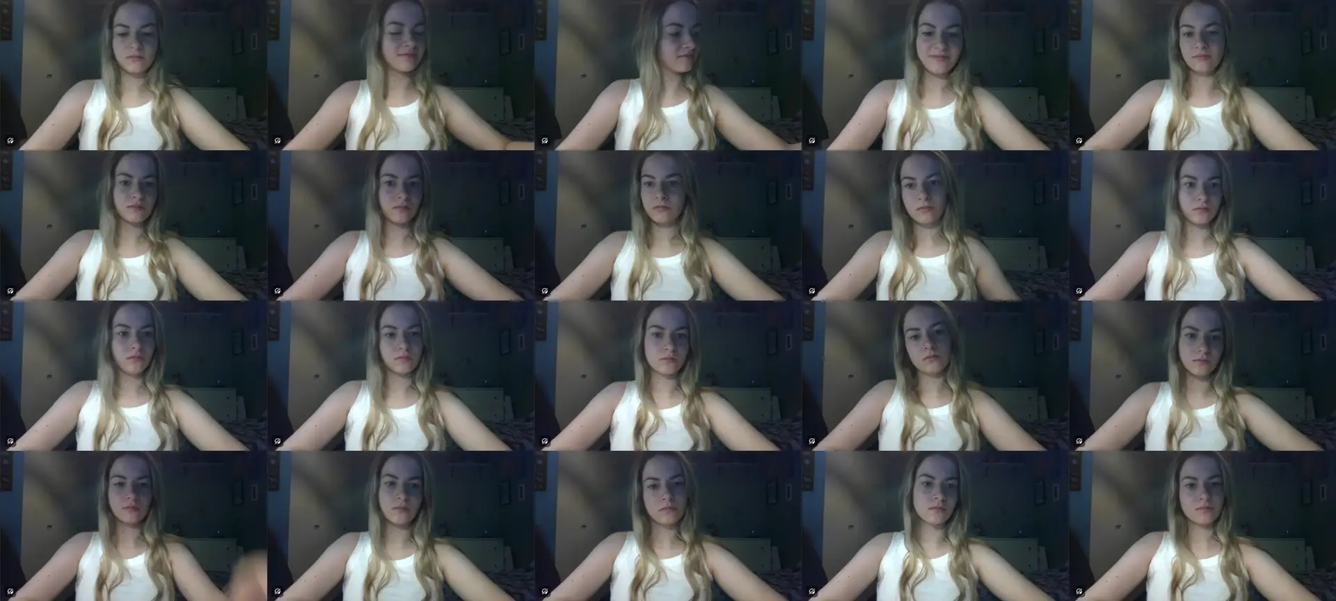 RosieNasty photo contact sheet