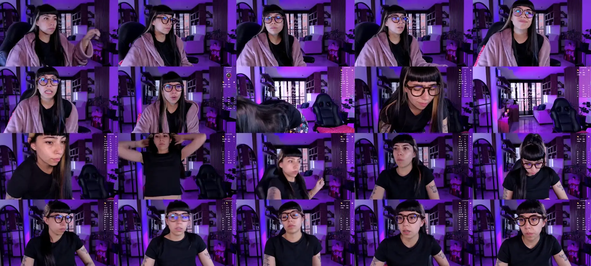 SaraDesire photo contact sheet