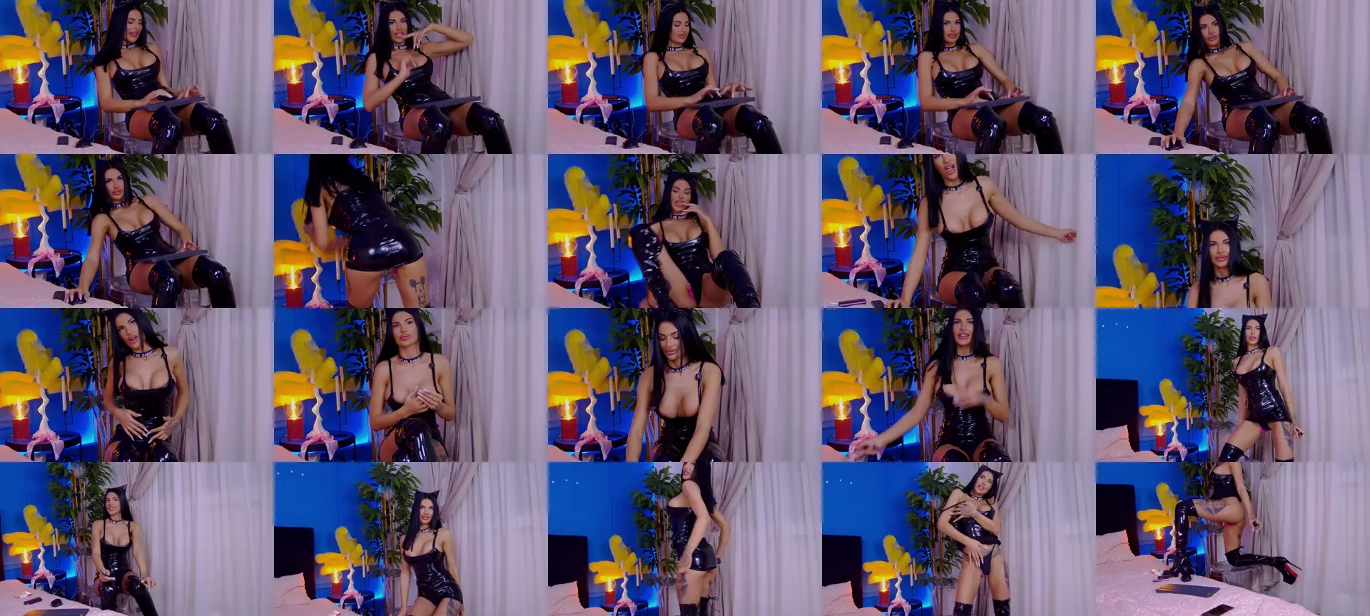 SiennaChantal photo contact sheet