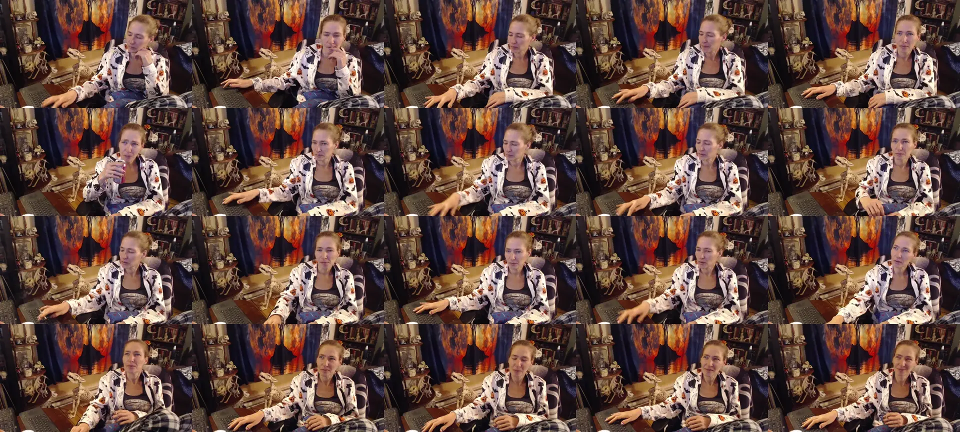 SinnamonKiss photo contact sheet