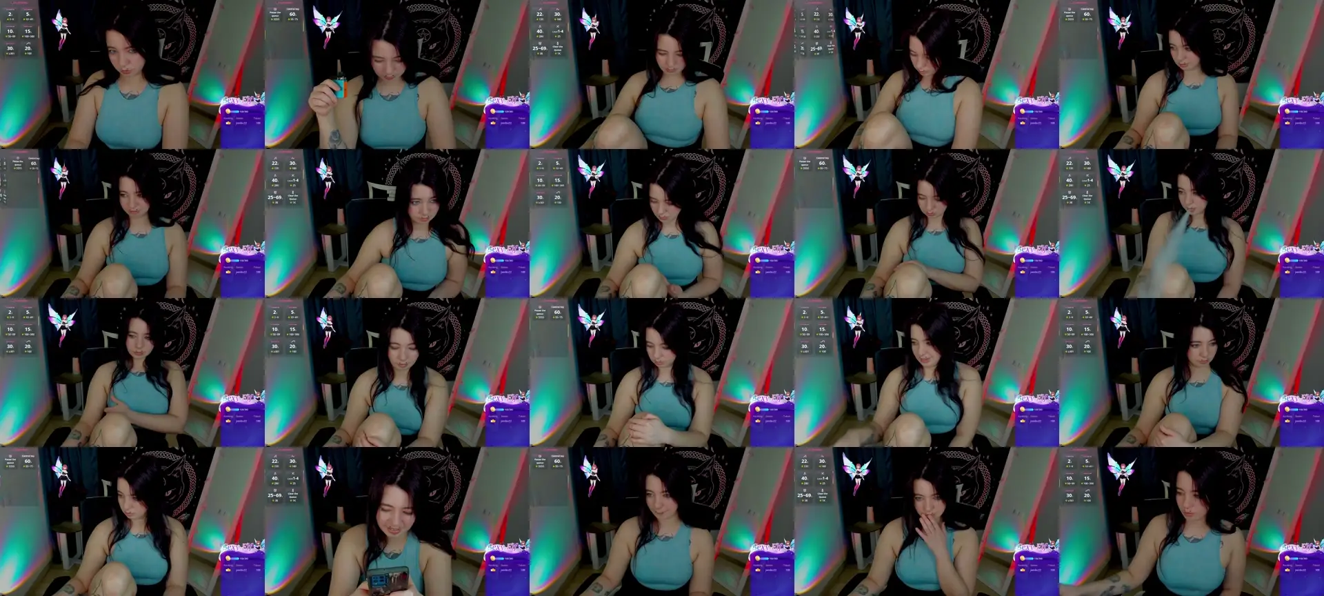 Sirena_ photo contact sheet