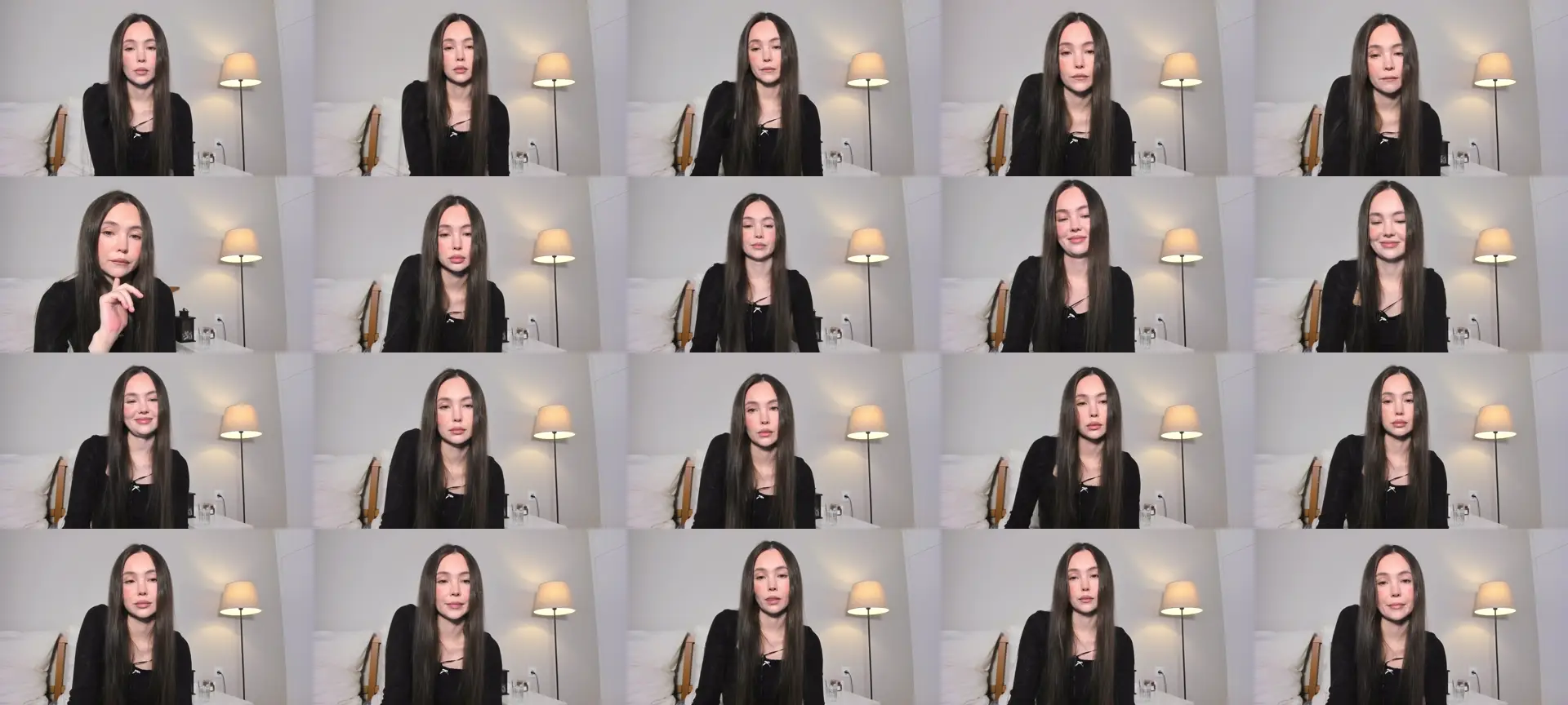 SofiaShy photo contact sheet