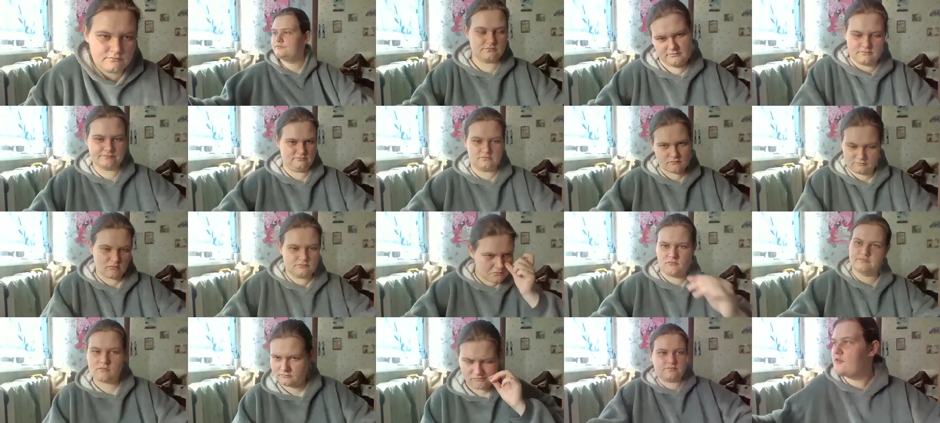 SophieCaro photo contact sheet