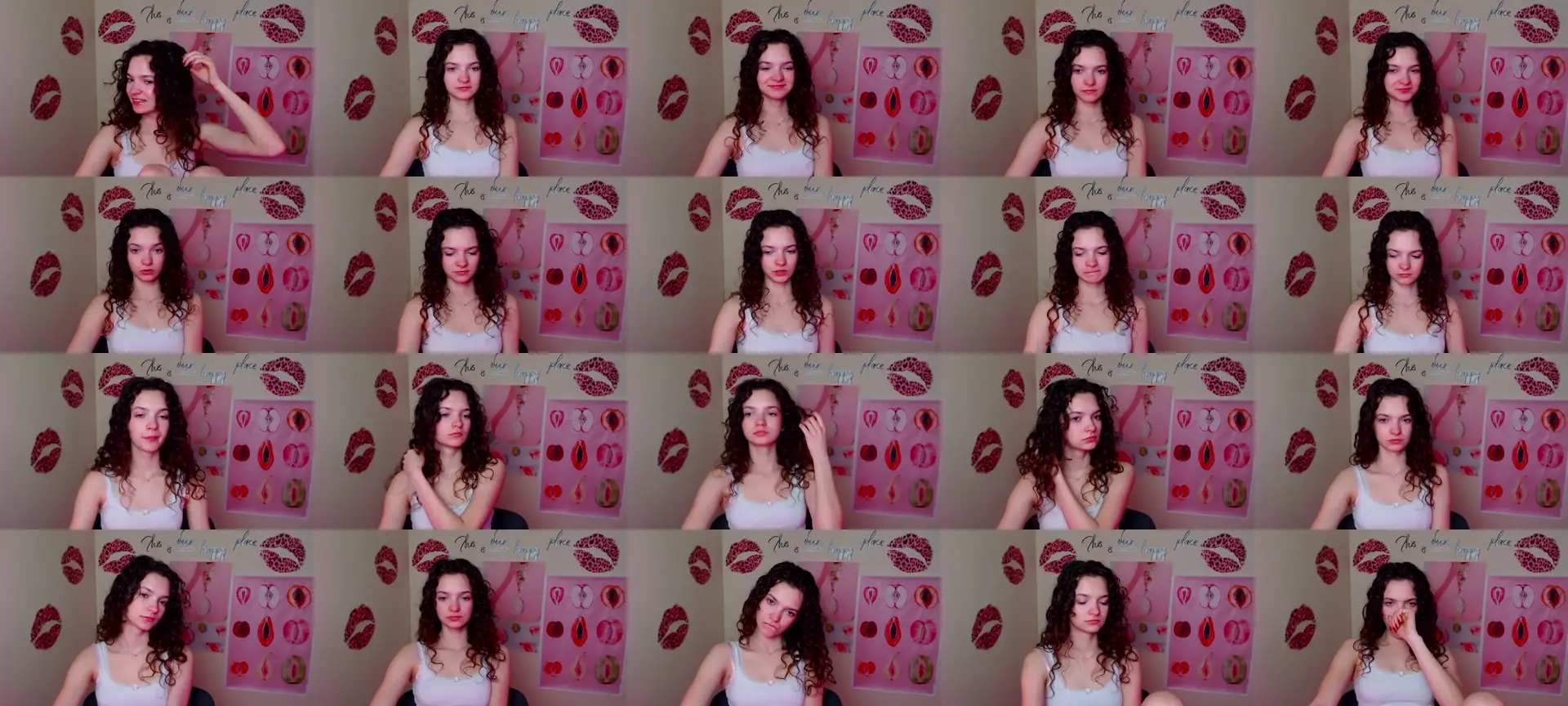 SusieStar photo contact sheet