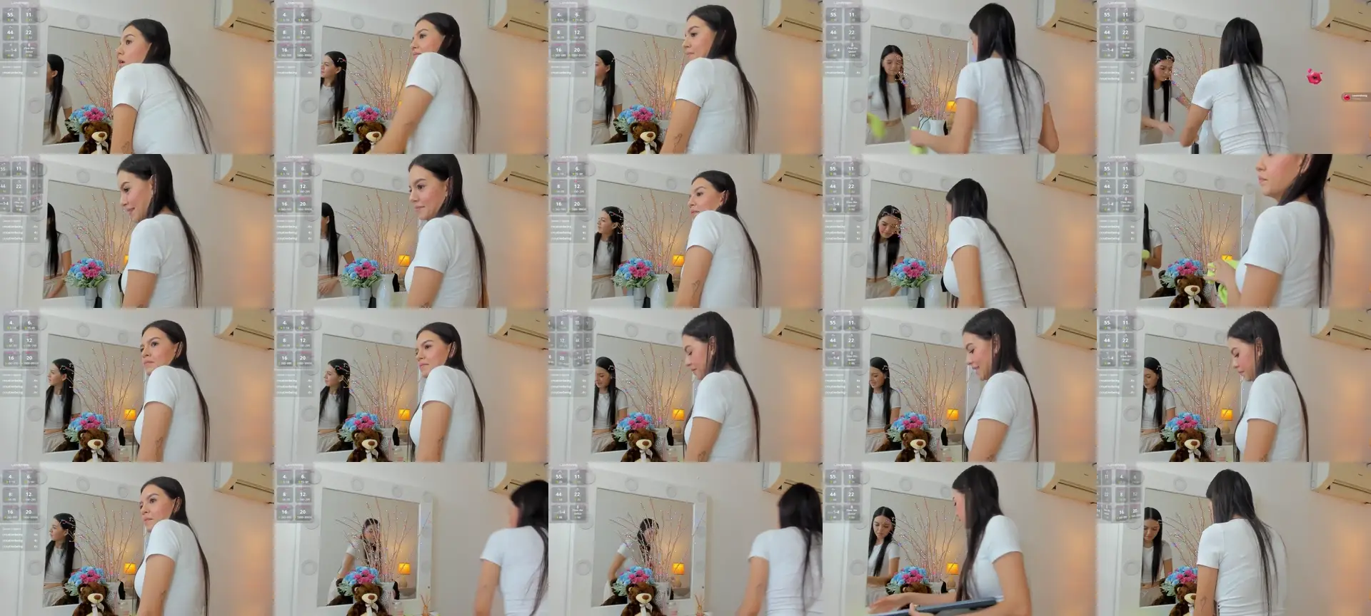 Sweet_ari photo contact sheet