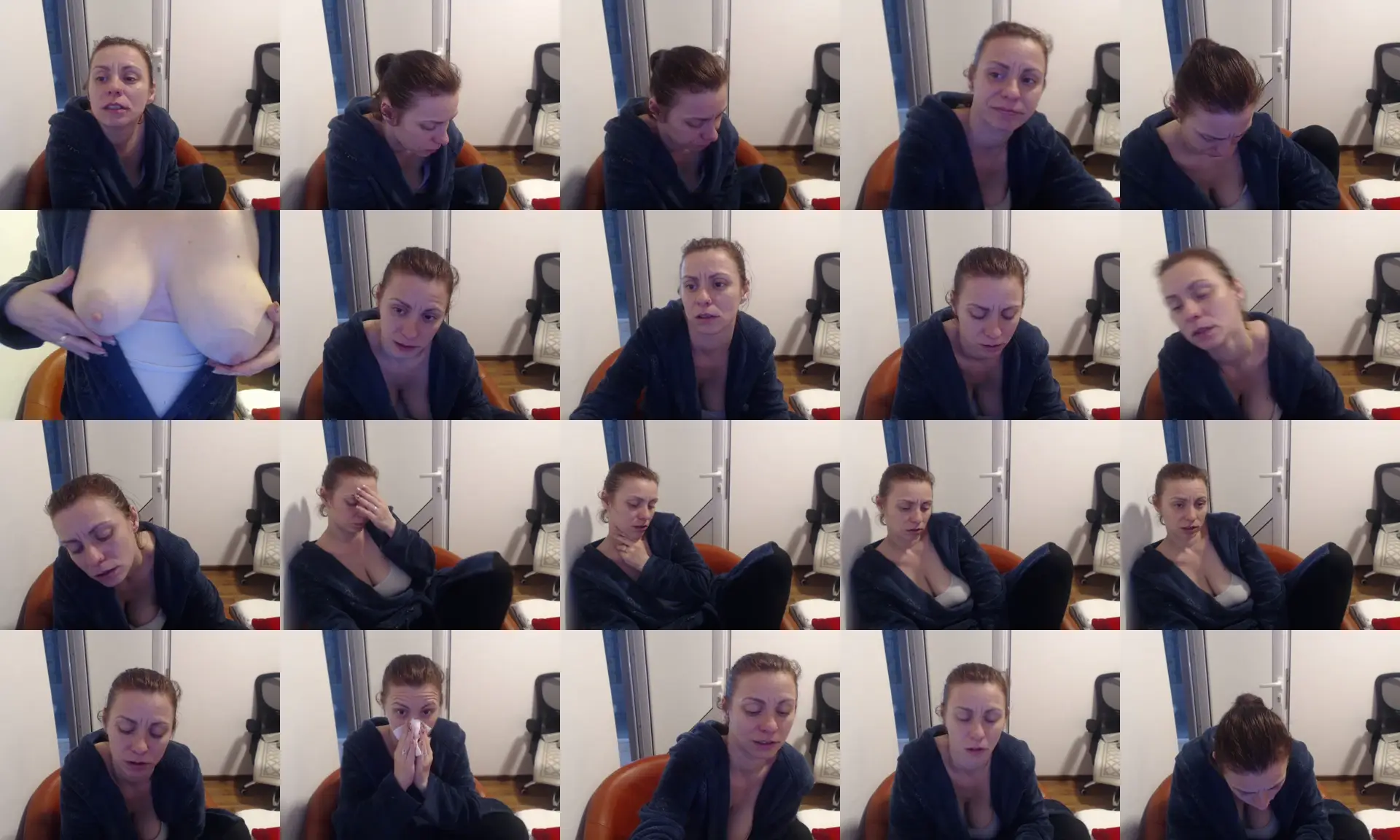 SweetAdela92 photo contact sheet