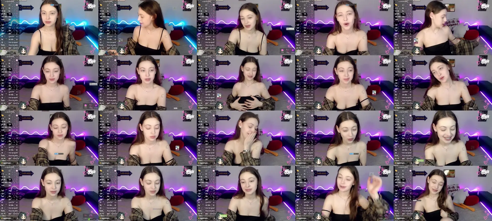 SweetMuffin photo contact sheet