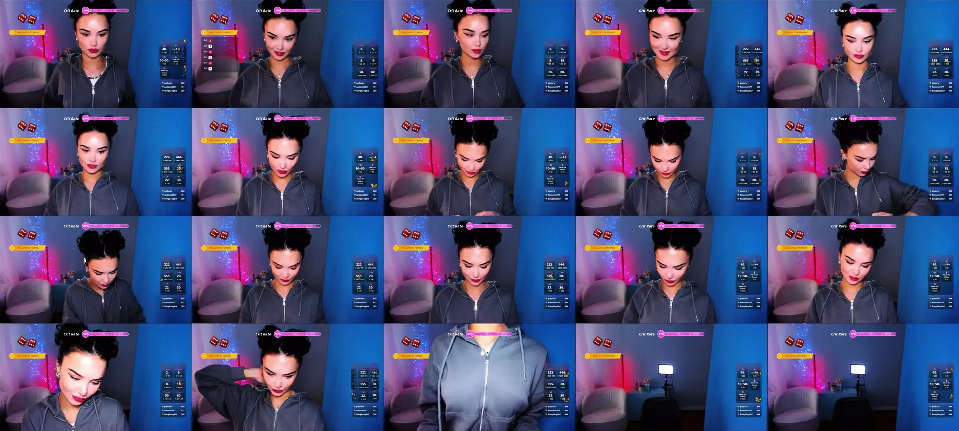 ThewizzardJen photo contact sheet