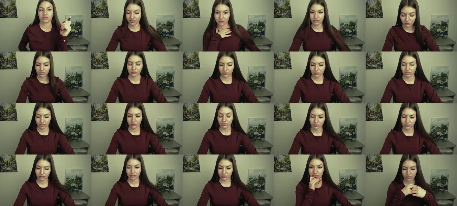 Trinny_Love photo contact sheet