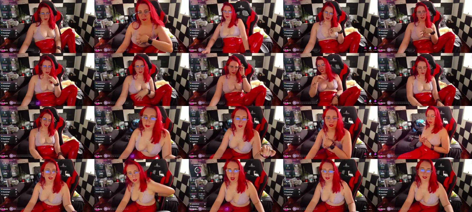 Ursula_fire photo contact sheet