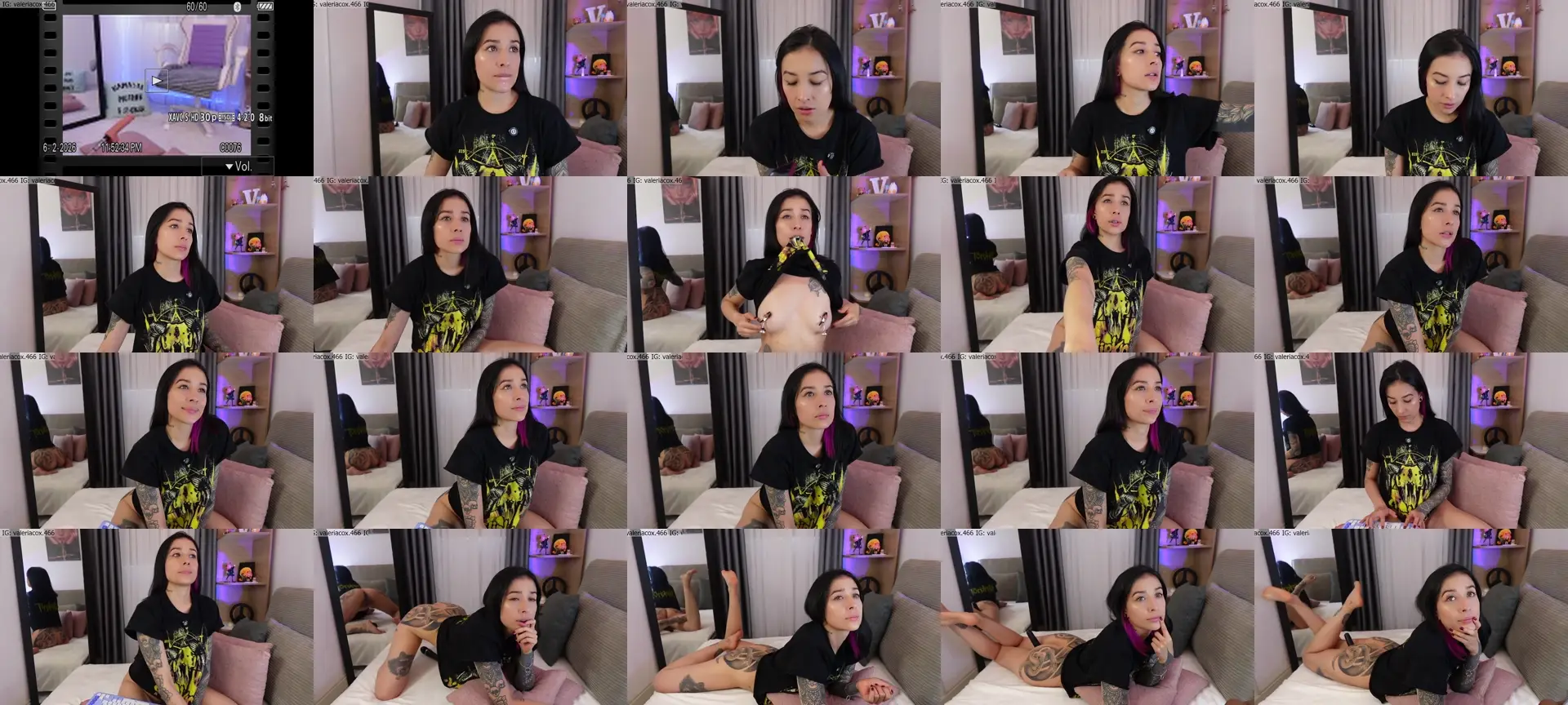 Valecortes photo contact sheet