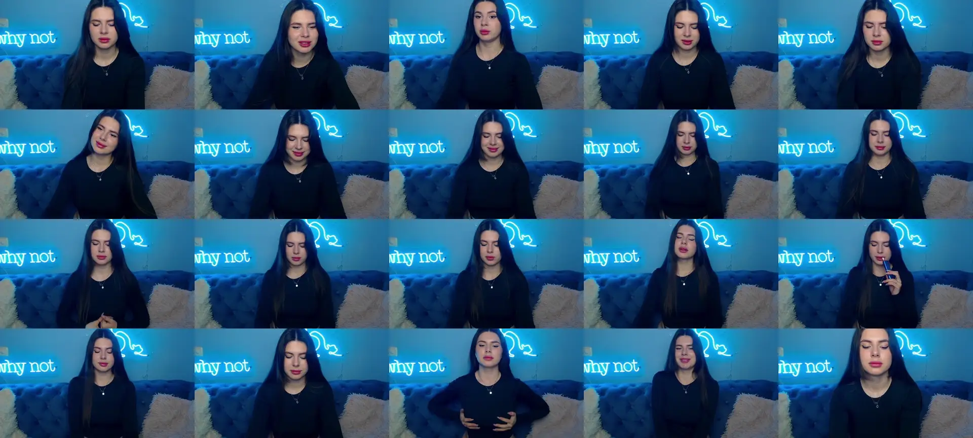 ViolinaLove photo contact sheet