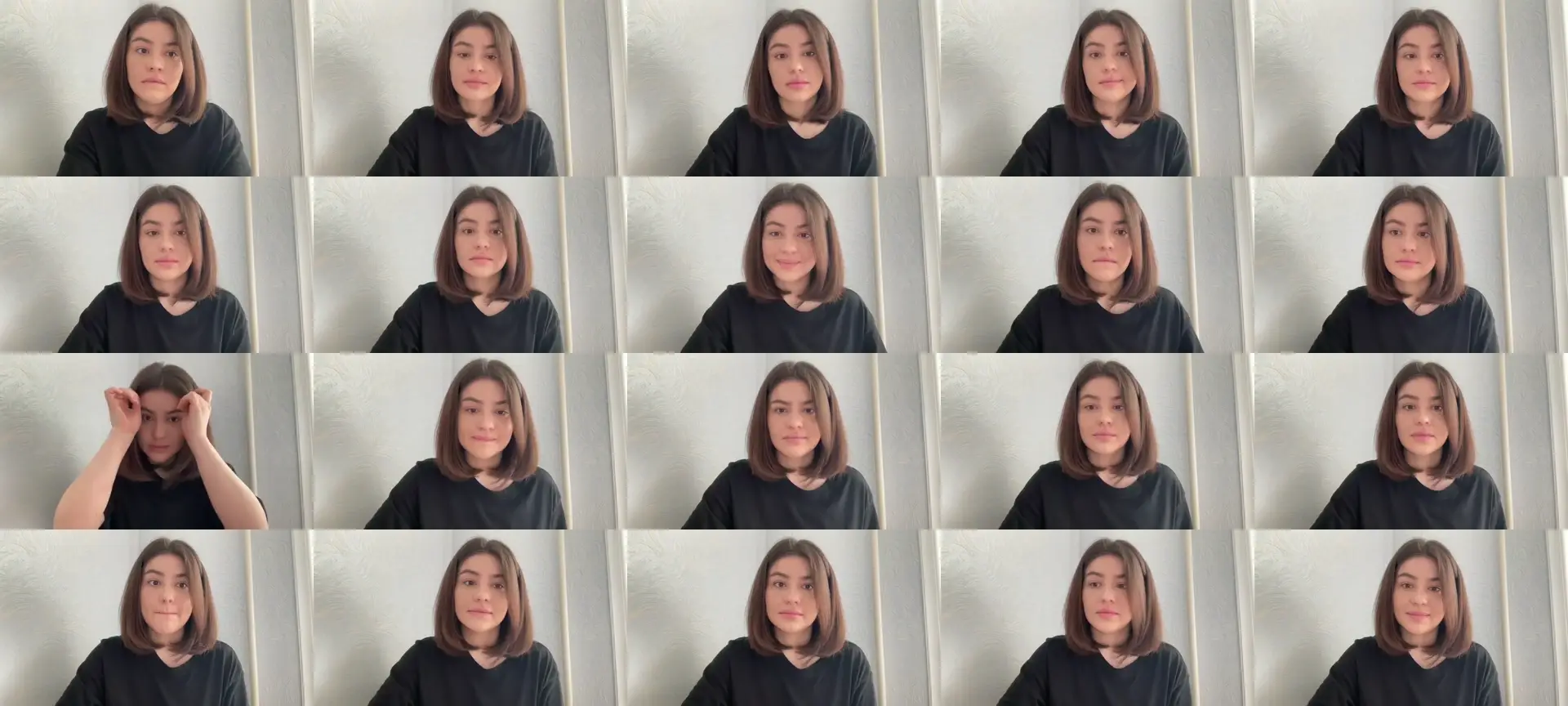 Your_AmyX photo contact sheet