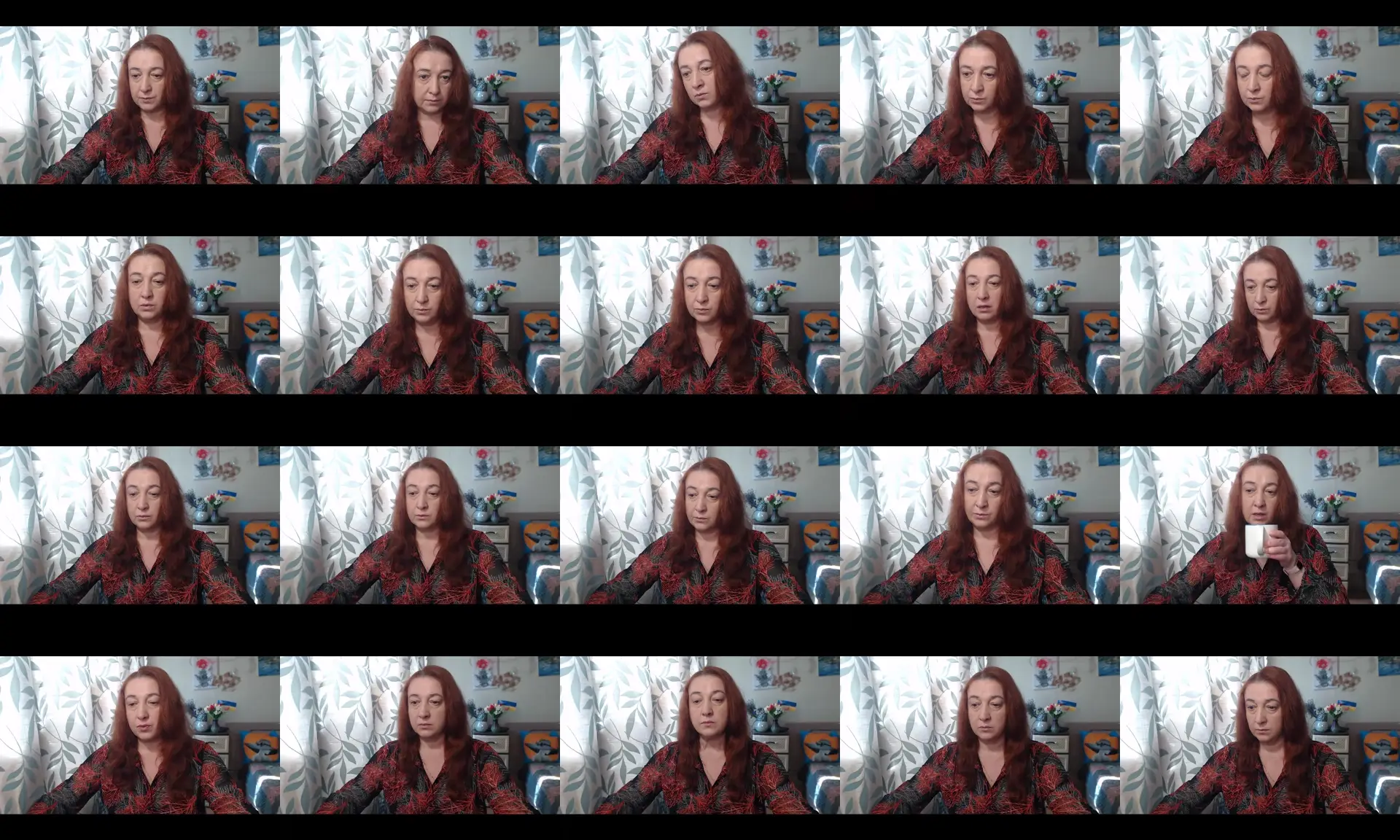 YourFoxyLady photo contact sheet