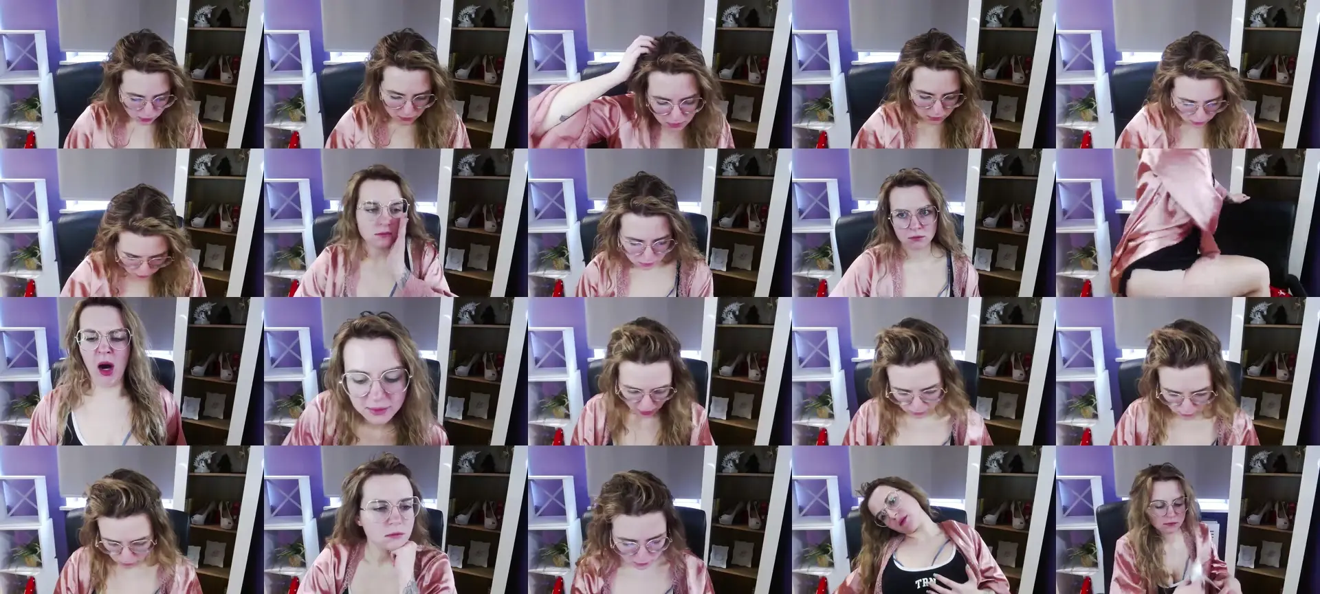 ZoeyDelight photo contact sheet