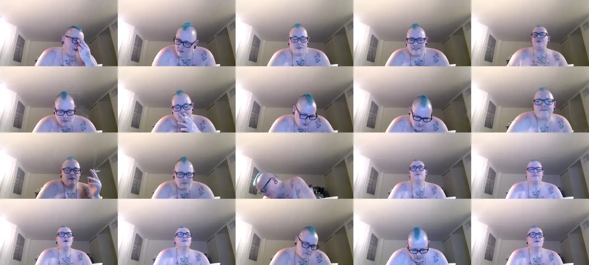 AJthePunk420 photo contact sheet