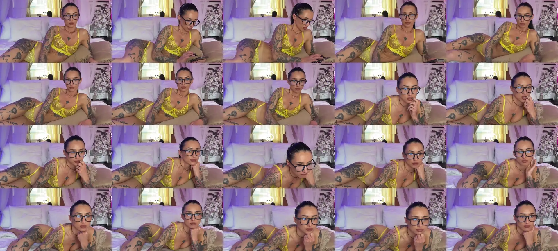 AlexaAlexx photo contact sheet