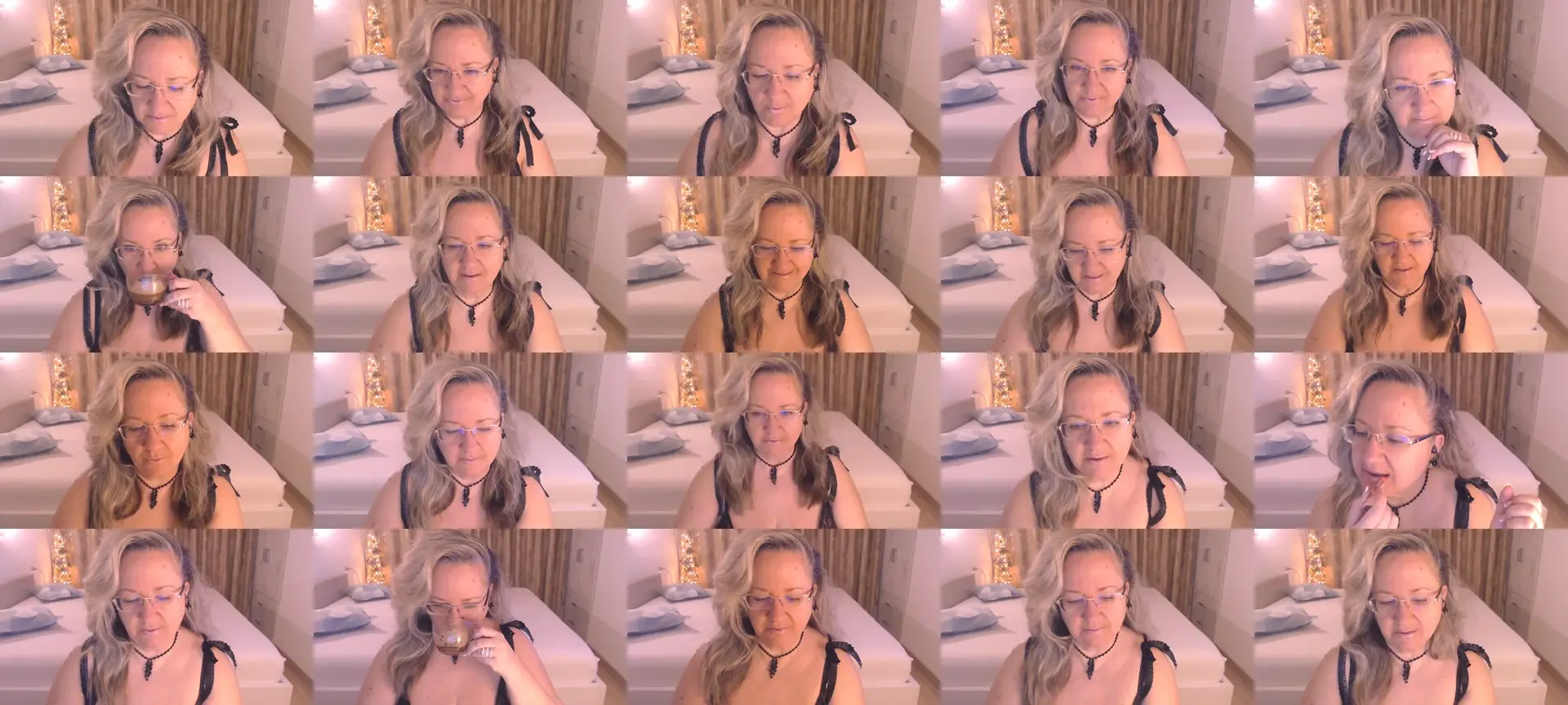 Amandy photo contact sheet