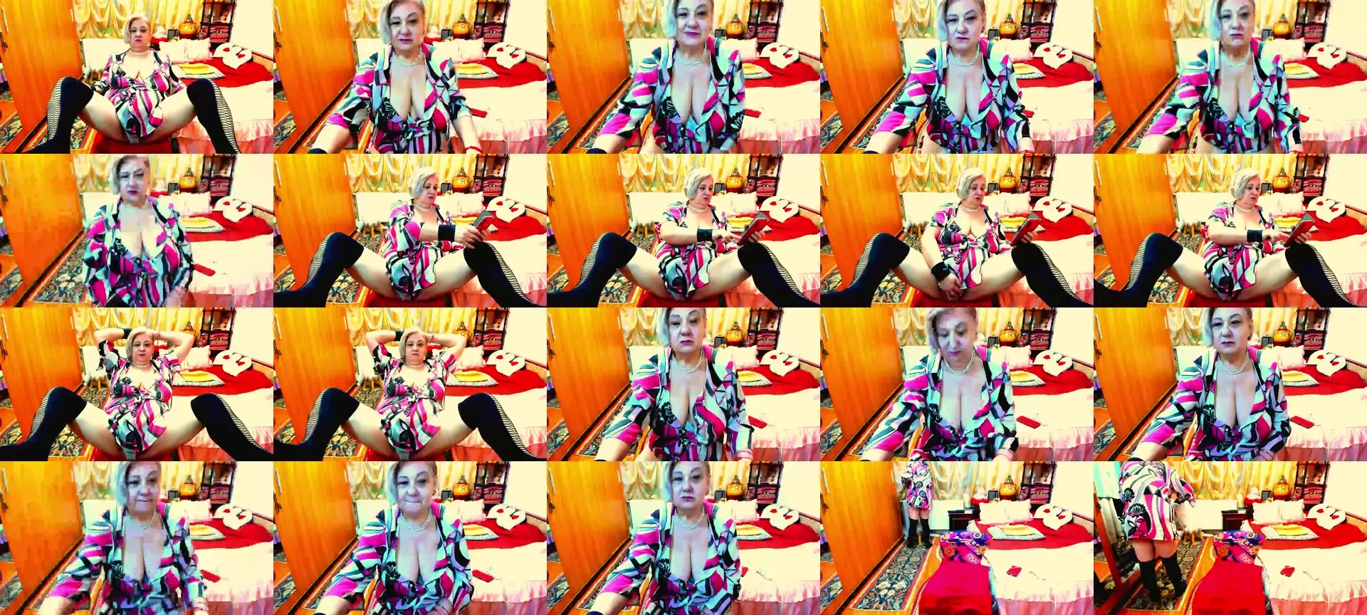AngelaMilfxx photo contact sheet
