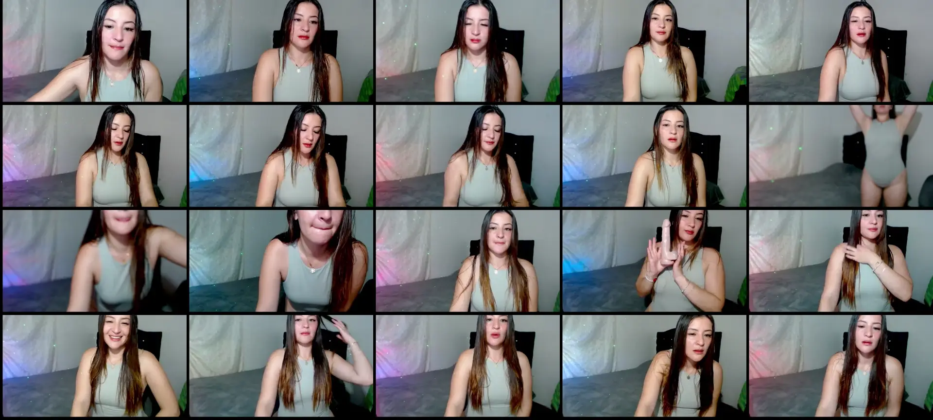 Anny_azalea photo contact sheet