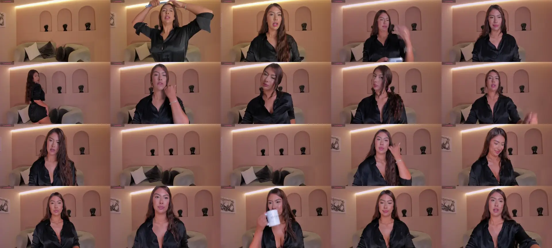 ArianaDumont photo contact sheet