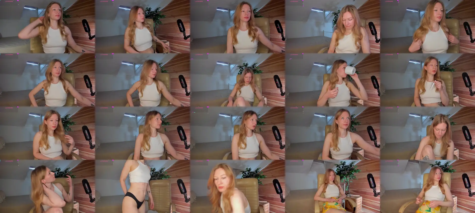 AuroraShy photo contact sheet