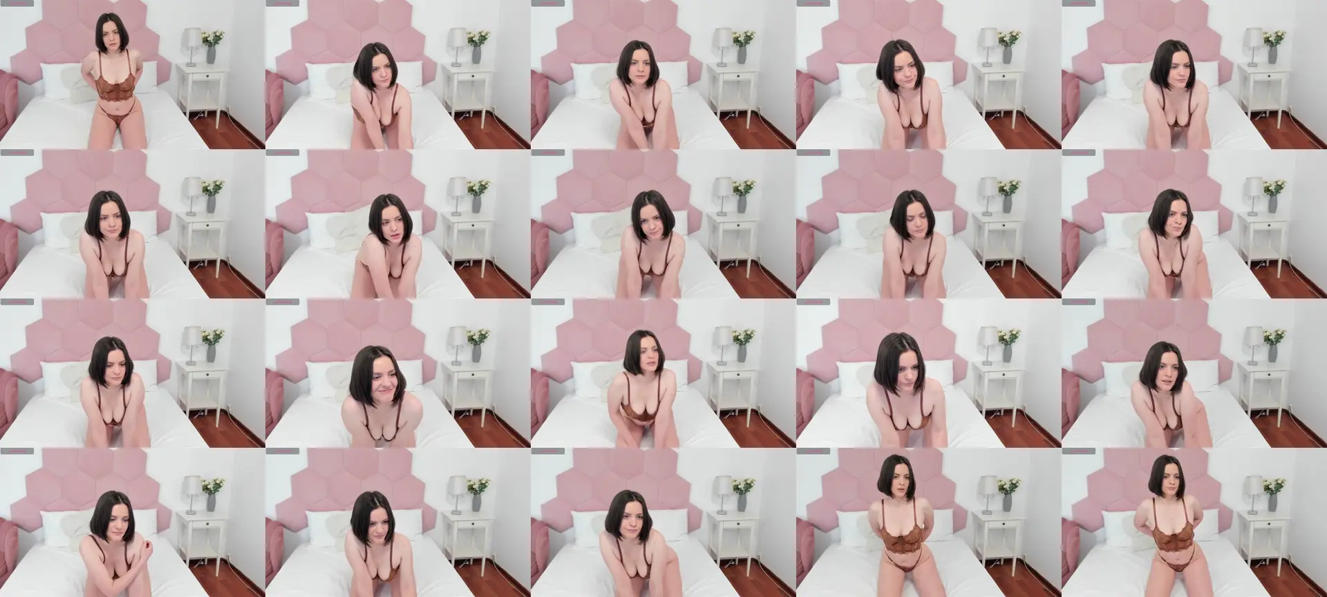 BellaWhite69 photo contact sheet