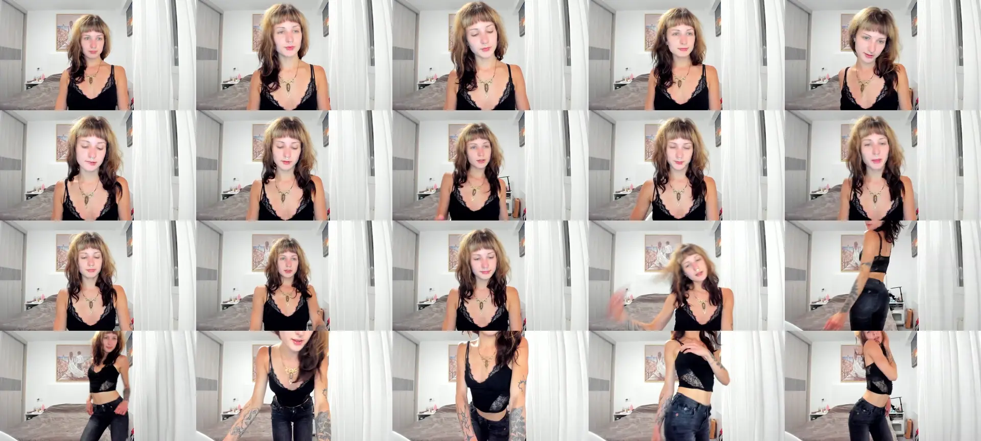 Black_Aranya photo contact sheet