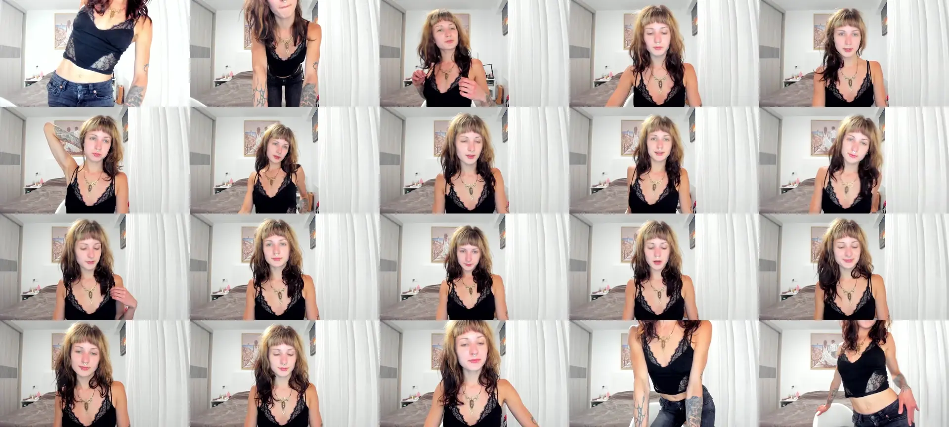 Black_Aranya photo contact sheet