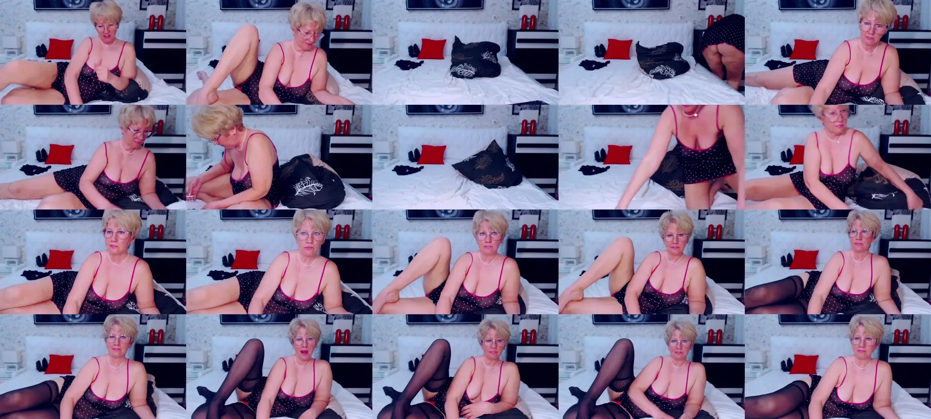 Blondematurex photo contact sheet